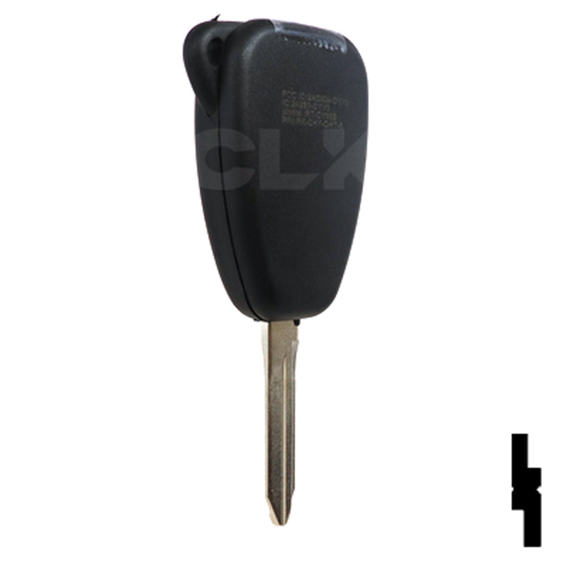 Chrysler 5 Button Remote Head Key 5B3–By Ilco Automotive Key Ilco