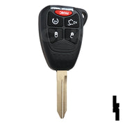 Chrysler 5 Button Remote Head Key 5B3–By Ilco Automotive Key Ilco