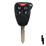 Chrysler 5 Button Remote Head Key 5B3–By Ilco Automotive Key Ilco