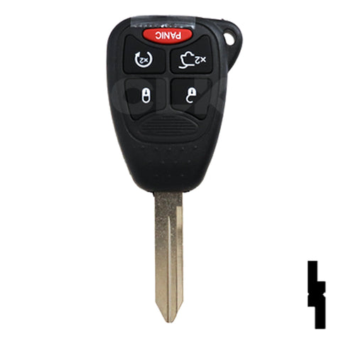 Chrysler 5 Button Remote Head Key 5B3–By Ilco