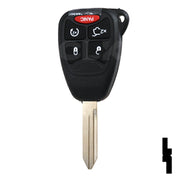 Chrysler 5 Button Remote Head Key W / Trunk (5B2) - By Ilco Automotive Key Ilco