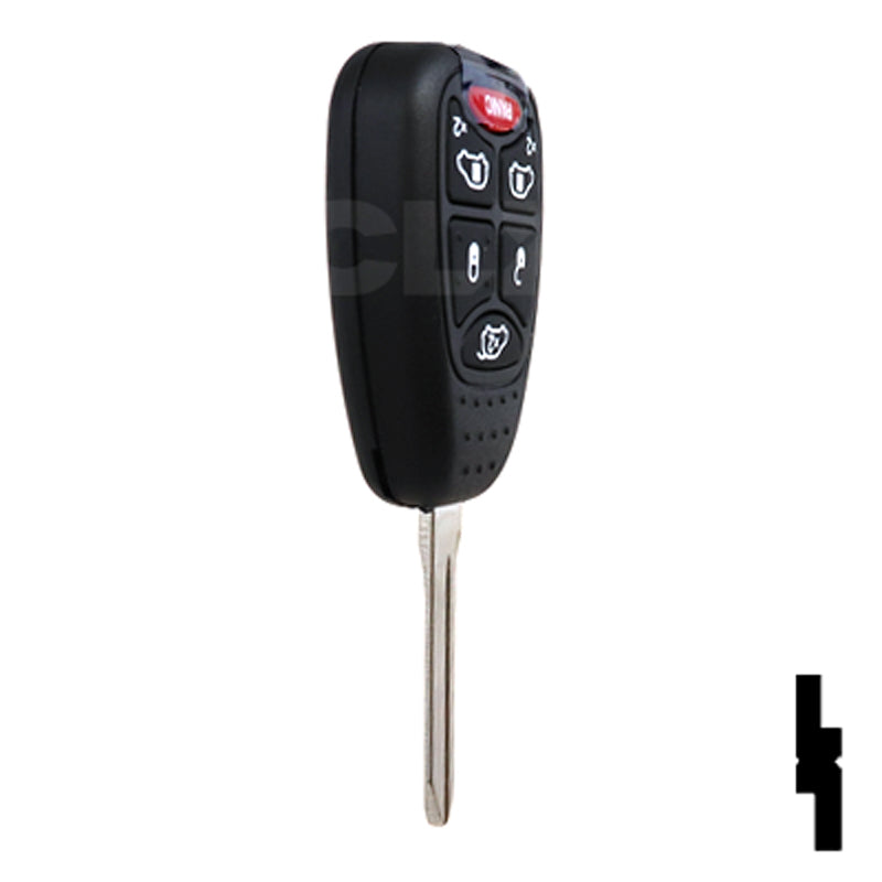 Chrysler 6 Button Remote Head Key (6B1) - By Ilco Automotive Key Ilco