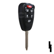 Chrysler 6 Button Remote Head Key (6B1) - By Ilco Automotive Key Ilco