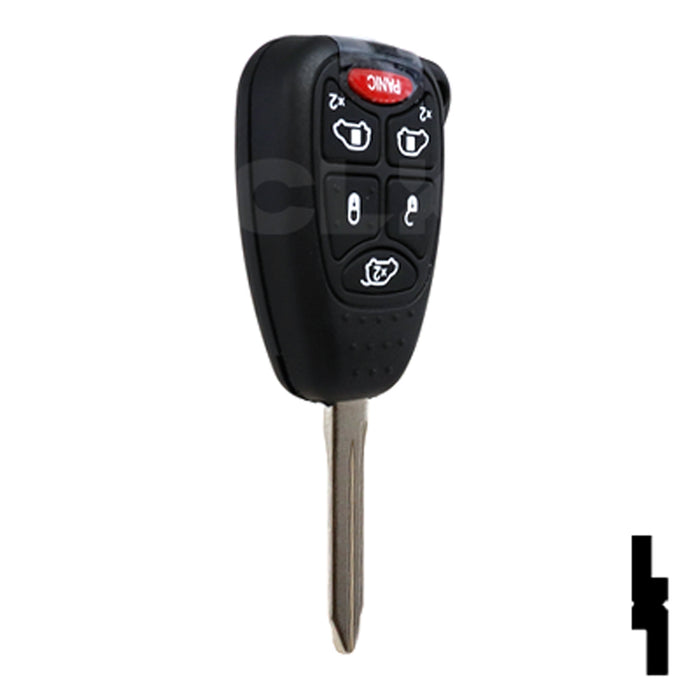 Chrysler 6 Button Remote Head Key (6B1) - By Ilco Automotive Key Ilco