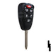 Chrysler 6 Button Remote Head Key (6B1) - By Ilco Automotive Key Ilco