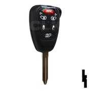 Chrysler 6 Button Remote Head Key (6B1) - By Ilco Automotive Key Ilco
