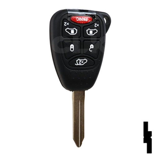 Chrysler 6 Button Remote Head Key (6B1) - By Ilco Automotive Key Ilco