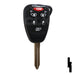 Chrysler 6 Button Remote Head Key (6B1) - By Ilco Automotive Key Ilco