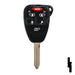 Chrysler 6 Button Remote Head Key (6B1) - By Ilco Automotive Key Ilco