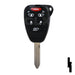 Chrysler 6 Button Remote Head Key (6B1) - By Ilco Automotive Key Ilco