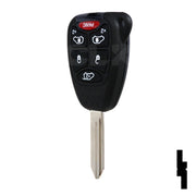 Chrysler 6 Button Remote Head Key (6B1) - By Ilco Automotive Key Ilco