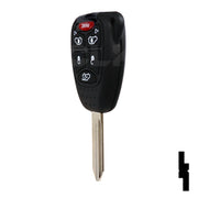 Chrysler 6 Button Remote Head Key (6B1) - By Ilco Automotive Key Ilco