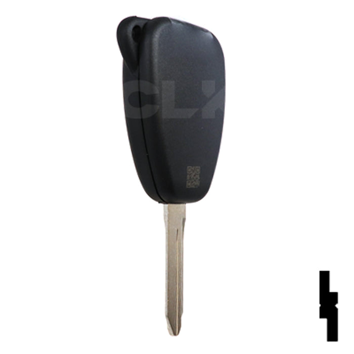 Chrysler 6 Button Remote Head Key (6B1) - By Ilco Automotive Key Ilco