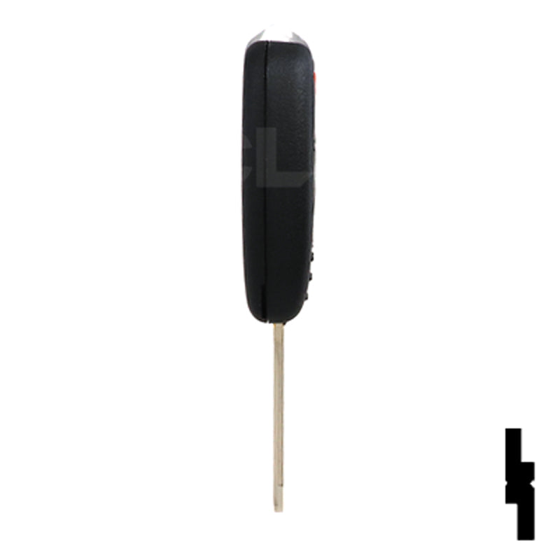 Chrysler Dodge and Jeep OEM Replacement Remote 6-Button Key Automotive Key Solid Keys USA