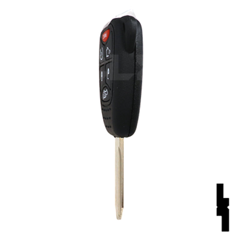 Chrysler Dodge and Jeep OEM Replacement Remote 6-Button Key Automotive Key Solid Keys USA