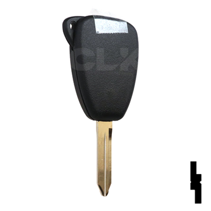 Chrysler Dodge and Jeep OEM Replacement Remote 6-Button Key Automotive Key Solid Keys USA