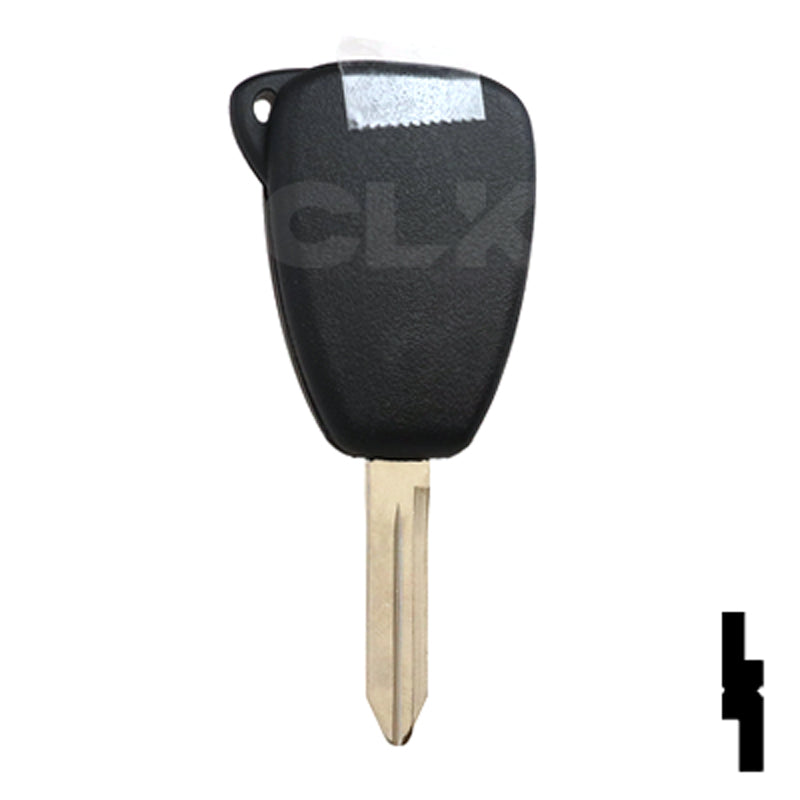 Chrysler Dodge and Jeep OEM Replacement Remote 6-Button Key Automotive Key Solid Keys USA