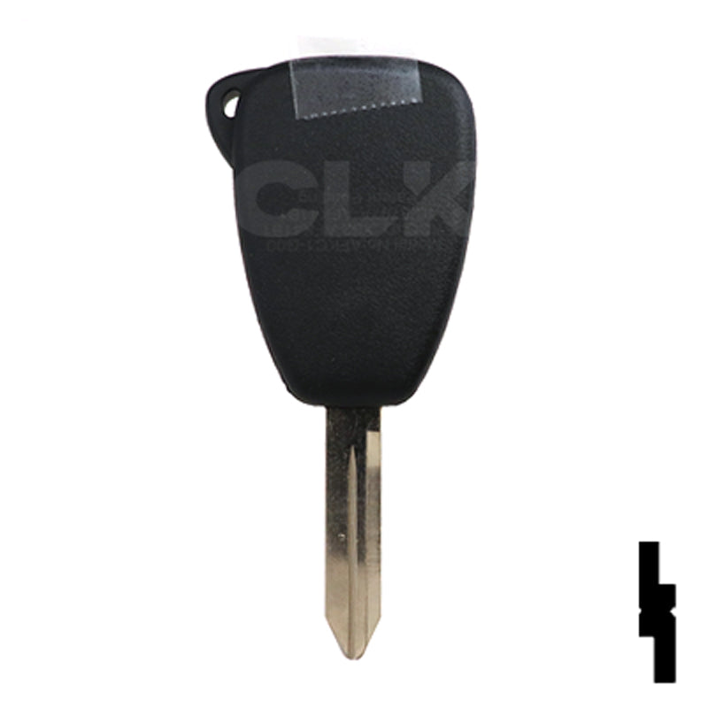 Chrysler Dodge and Jeep OEM Replacement Remote 6-Button Key Automotive Key Solid Keys USA