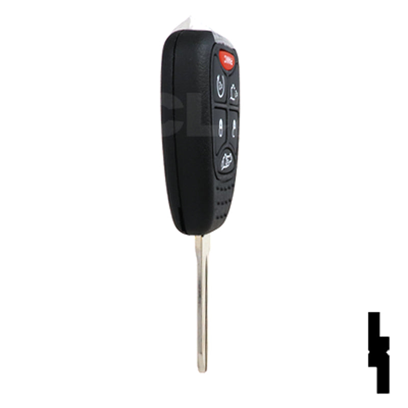 Chrysler Dodge and Jeep OEM Replacement Remote 6-Button Key Automotive Key Solid Keys USA