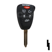 Chrysler Dodge and Jeep OEM Replacement Remote 6-Button Key Automotive Key Solid Keys USA