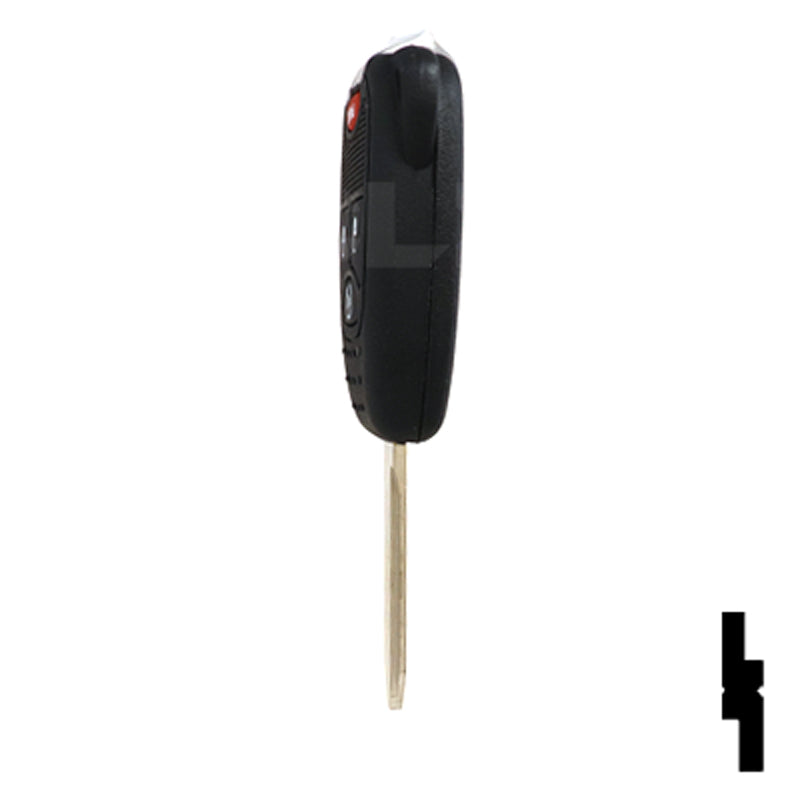 Chrysler, Dodge, and Jeep OEM Replacement Remote Key - 4 Button w/ Remote Start Automotive Key Solid Keys USA