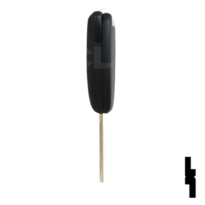 Chrysler, Dodge, and Jeep OEM Replacement Remote Key - 4 Button w/ Remote Start Automotive Key Solid Keys USA