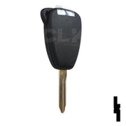 Chrysler, Dodge, and Jeep OEM Replacement Remote Key - 4 Button w/ Remote Start Automotive Key Solid Keys USA