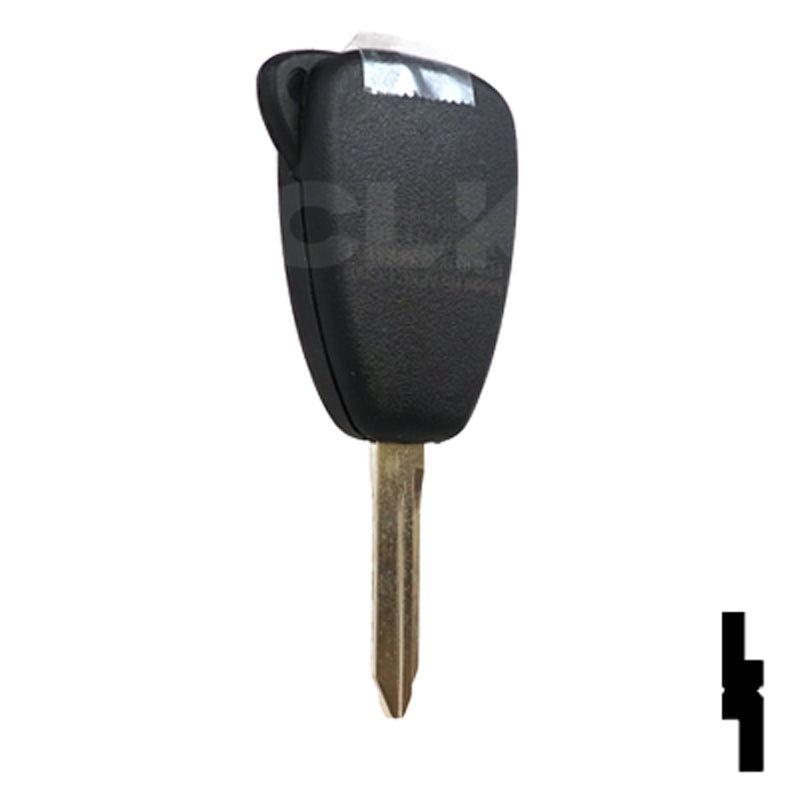 Chrysler, Dodge, and Jeep OEM Replacement Remote Key - 4 Button w/ Remote Start Automotive Key Solid Keys USA