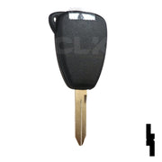 Chrysler, Dodge, and Jeep OEM Replacement Remote Key - 4 Button w/ Remote Start Automotive Key Solid Keys USA