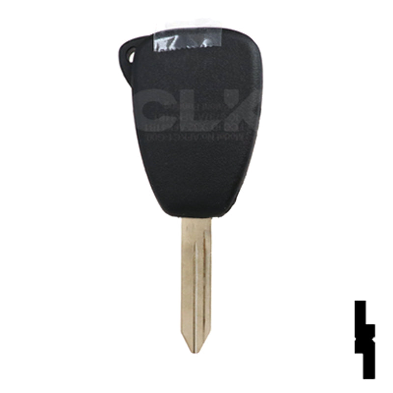 Chrysler, Dodge, and Jeep OEM Replacement Remote Key - 4 Button w/ Remote Start Automotive Key Solid Keys USA