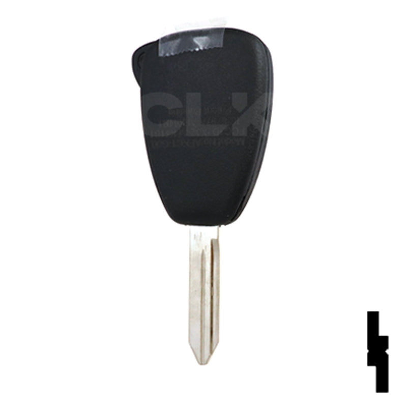 Chrysler, Dodge, and Jeep OEM Replacement Remote Key - 4 Button w/ Remote Start Automotive Key Solid Keys USA