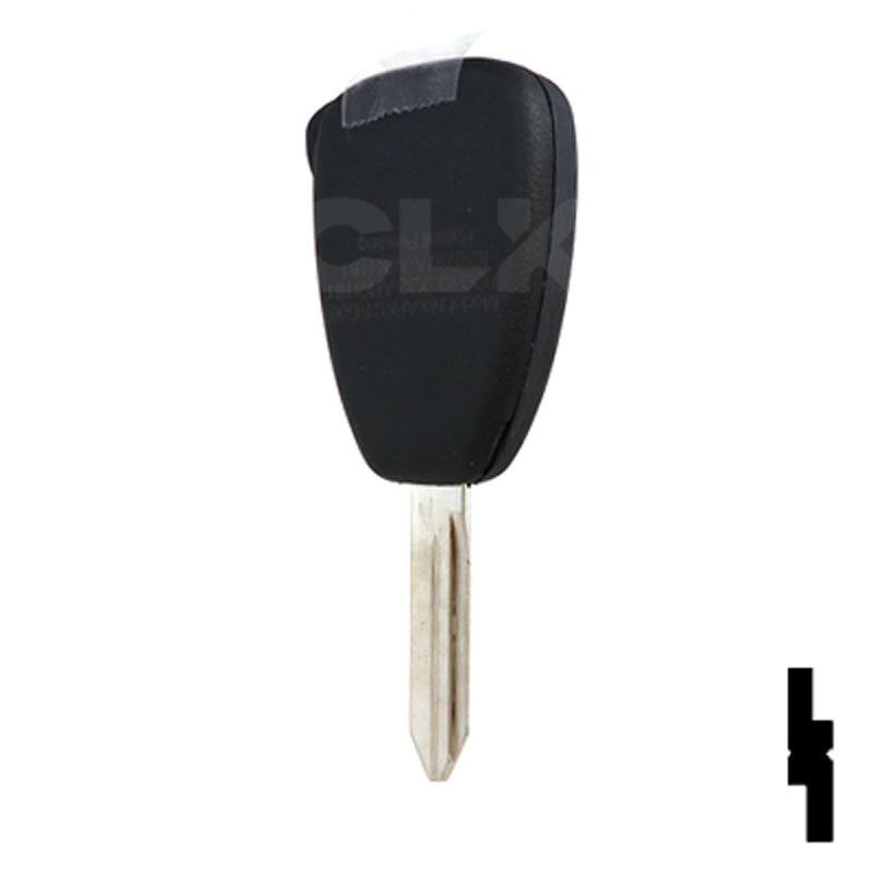 Chrysler, Dodge, and Jeep OEM Replacement Remote Key - 4 Button w/ Remote Start Automotive Key Solid Keys USA