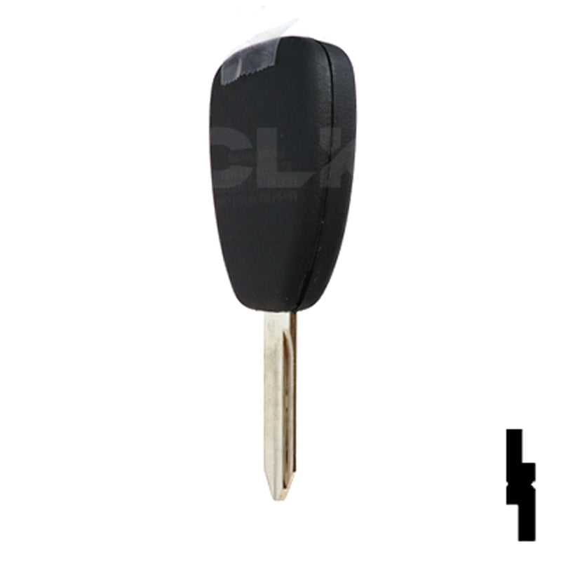 Chrysler, Dodge, and Jeep OEM Replacement Remote Key - 4 Button w/ Remote Start Automotive Key Solid Keys USA