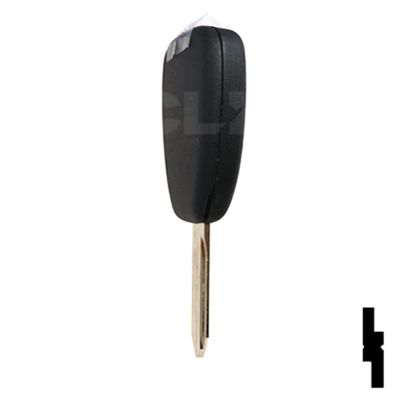 Chrysler, Dodge, and Jeep OEM Replacement Remote Key - 4 Button w/ Remote Start Automotive Key Solid Keys USA