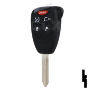 Chrysler, Dodge, and Jeep OEM Replacement Remote Key - 5 Button w/ Hatch and Remote Start Automotive Key Solid Keys USA