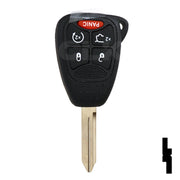 Chrysler, Dodge, and Jeep OEM Replacement Remote Key - 5 Button w/ Hatch and Remote Start Automotive Key Solid Keys USA