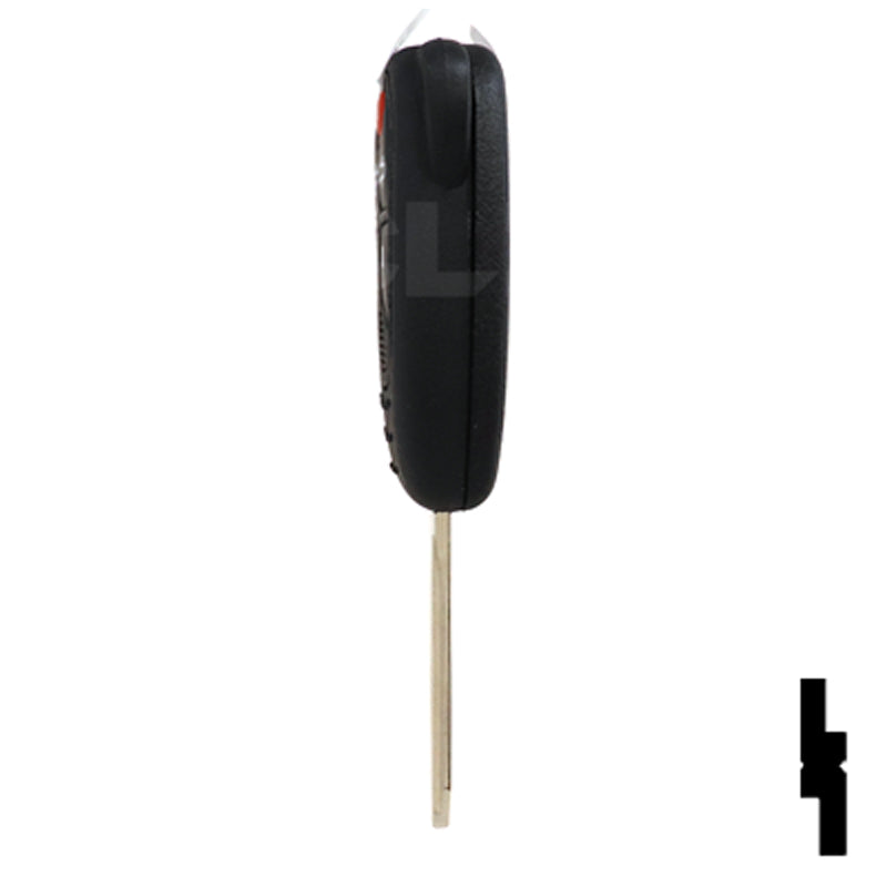 Chrysler, Dodge, and Jeep OEM Replacement Remote Key - 5 Button w/ Trunk and Convertible Automotive Key Solid Keys USA