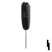 Chrysler, Dodge, and Jeep OEM Replacement Remote Key - 5 Button w/ Trunk and Convertible Automotive Key Solid Keys USA