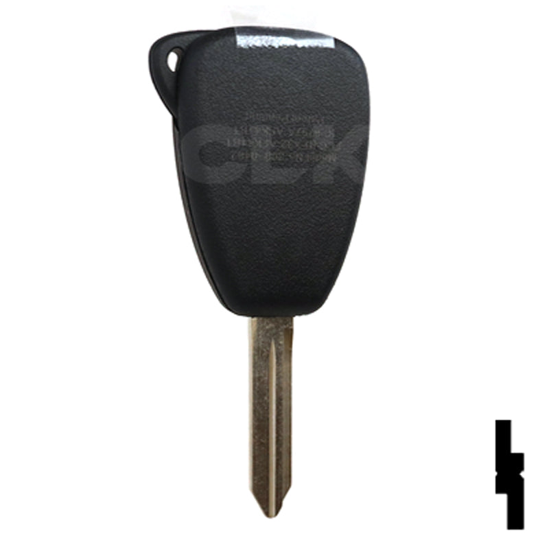 Chrysler, Dodge, and Jeep OEM Replacement Remote Key - 5 Button w/ Trunk and Convertible Automotive Key Solid Keys USA
