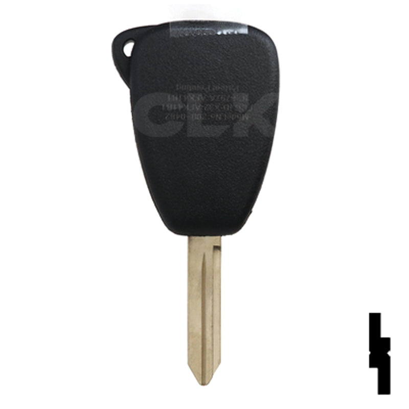 Chrysler, Dodge, and Jeep OEM Replacement Remote Key - 5 Button w/ Trunk and Convertible Automotive Key Solid Keys USA