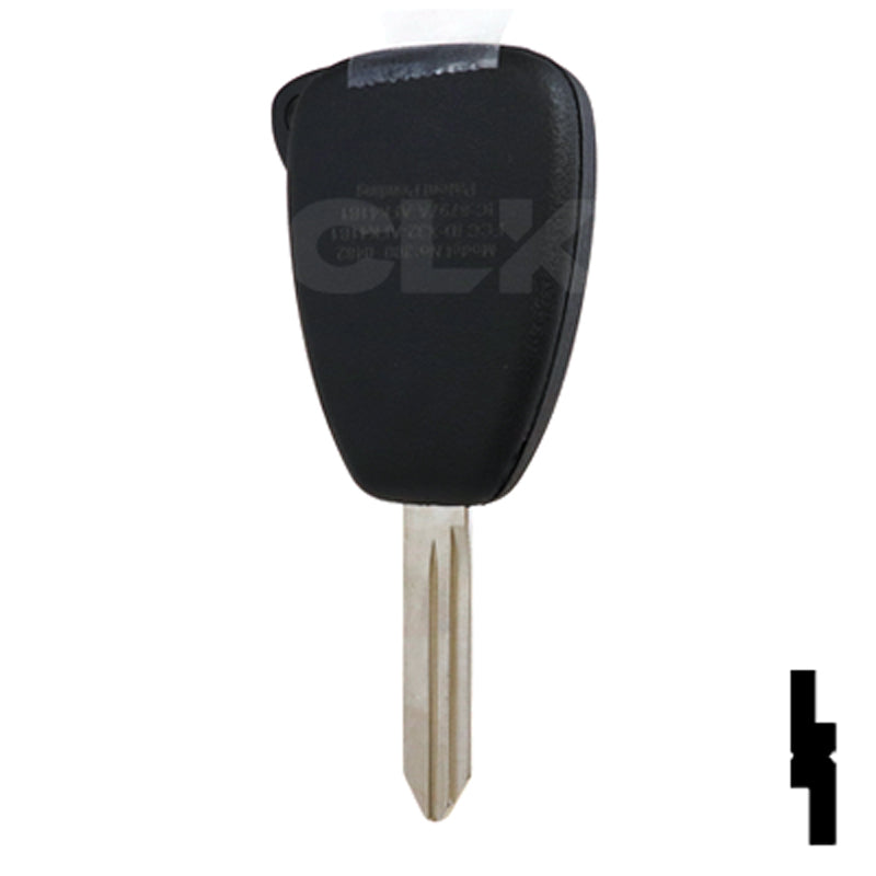 Chrysler, Dodge, and Jeep OEM Replacement Remote Key - 5 Button w/ Trunk and Convertible Automotive Key Solid Keys USA