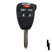 Chrysler, Dodge, and Jeep OEM Replacement Remote Key - 5 Button w/ Trunk and Convertible Automotive Key Solid Keys USA