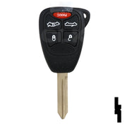Chrysler, Dodge, and Jeep OEM Replacement Remote Key - 5 Button w/ Trunk and Convertible Automotive Key Solid Keys USA