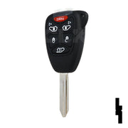 Chrysler, Dodge, and Jeep OEM Replacement Remote Key - 6 Button w/ Hatch and Power Sliding Doors Automotive Key Solid Keys USA