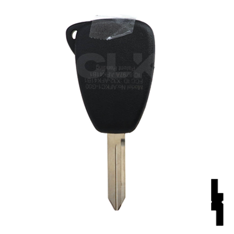 Chrysler, Dodge, and Jeep OEM Replacement Remote Key - 6 Button w/ Hatch and Power Sliding Doors Automotive Key Solid Keys USA