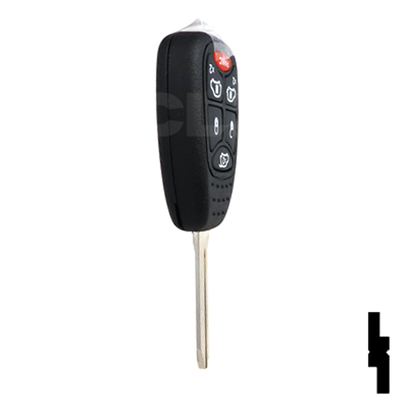 Chrysler, Dodge, and Jeep OEM Replacement Remote Key - 6 Button w/ Hatch and Power Sliding Doors Automotive Key Solid Keys USA