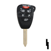 Chrysler, Dodge, and Jeep OEM Replacement Remote Key - 6 Button w/ Hatch and Power Sliding Doors Automotive Key Solid Keys USA