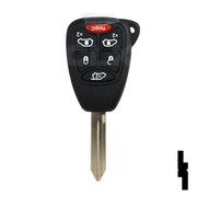 Chrysler, Dodge, and Jeep OEM Replacement Remote Key - 6 Button w/ Hatch and Power Sliding Doors Automotive Key Solid Keys USA