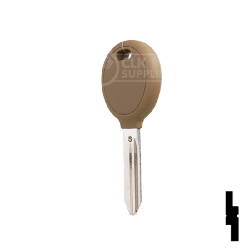 Chrysler Transponder Key (Y164-PT, 692352) Automotive Key Ilco