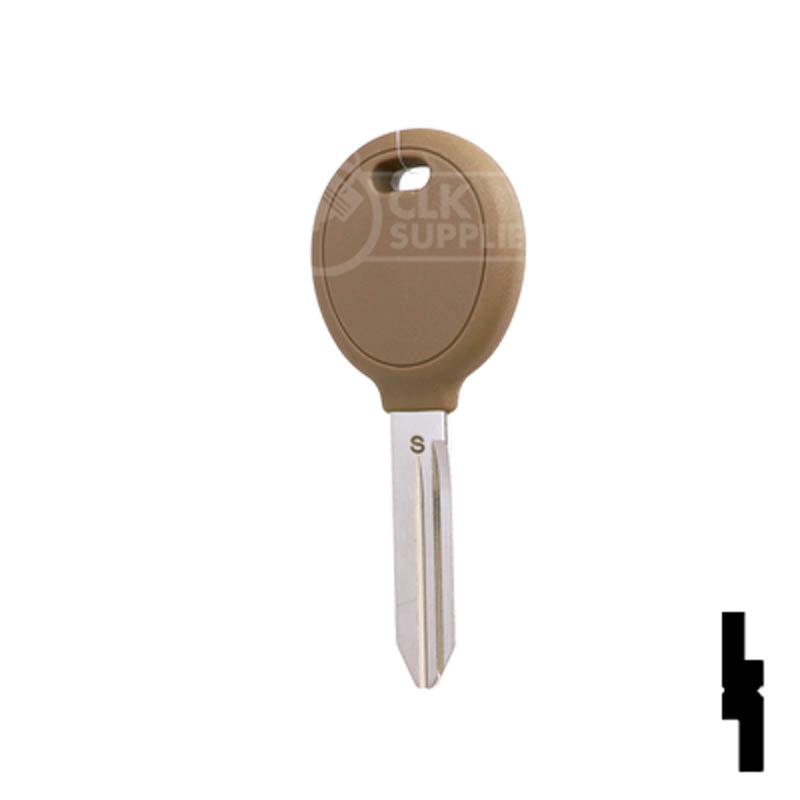 Chrysler Transponder Key (Y164-PT, 692352) Automotive Key Ilco